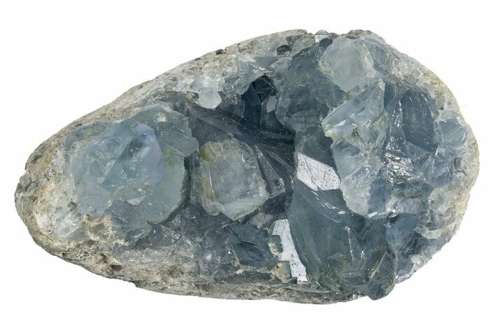 Sparkling Celestine (Celestite) Crystal Cluster - Madagascar #330433